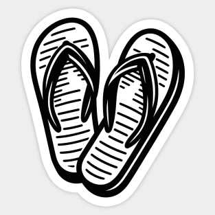 Flip Flops Sticker